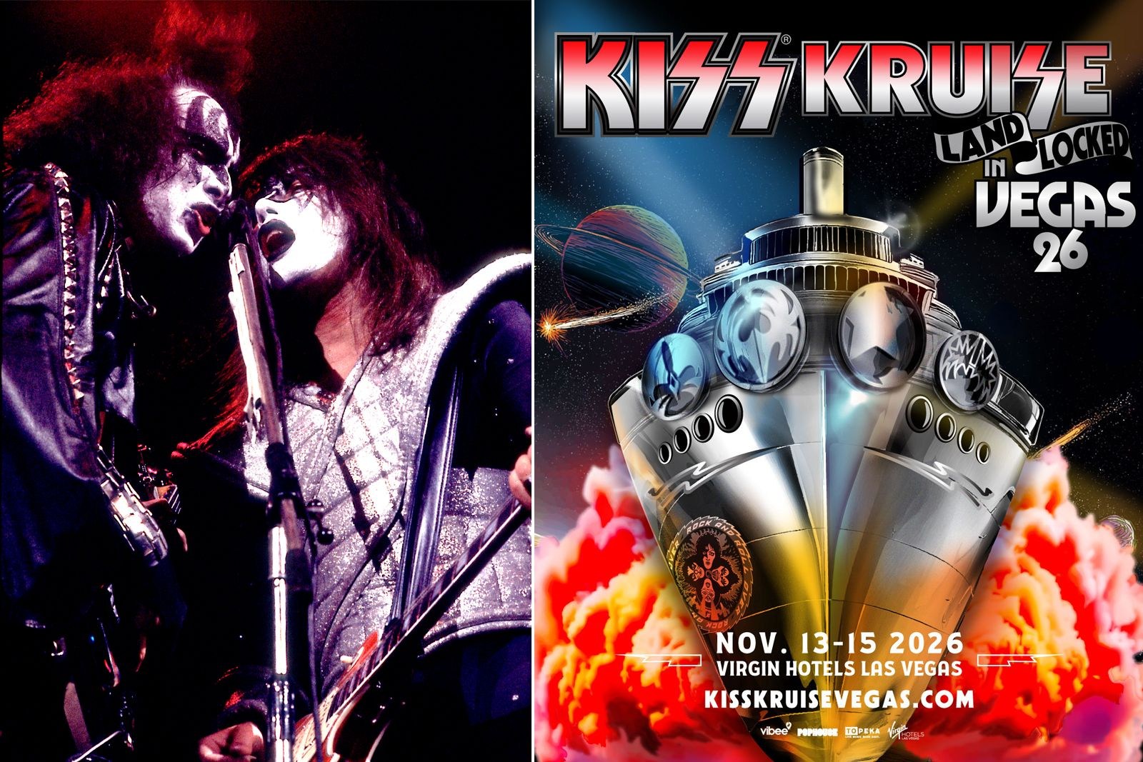 Kiss Reveals Details for Ace Frehley Tribute Show, Kruise Weekend